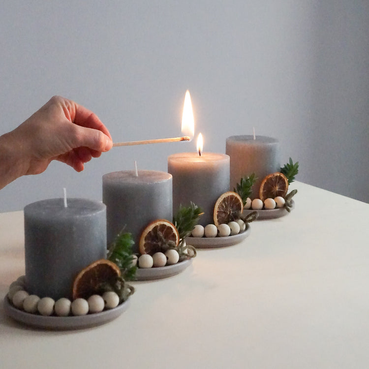 4er-Set Teller (Deckel) mini 10,5cm