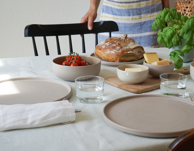 6er-Set Teller (Deckel) 22cm